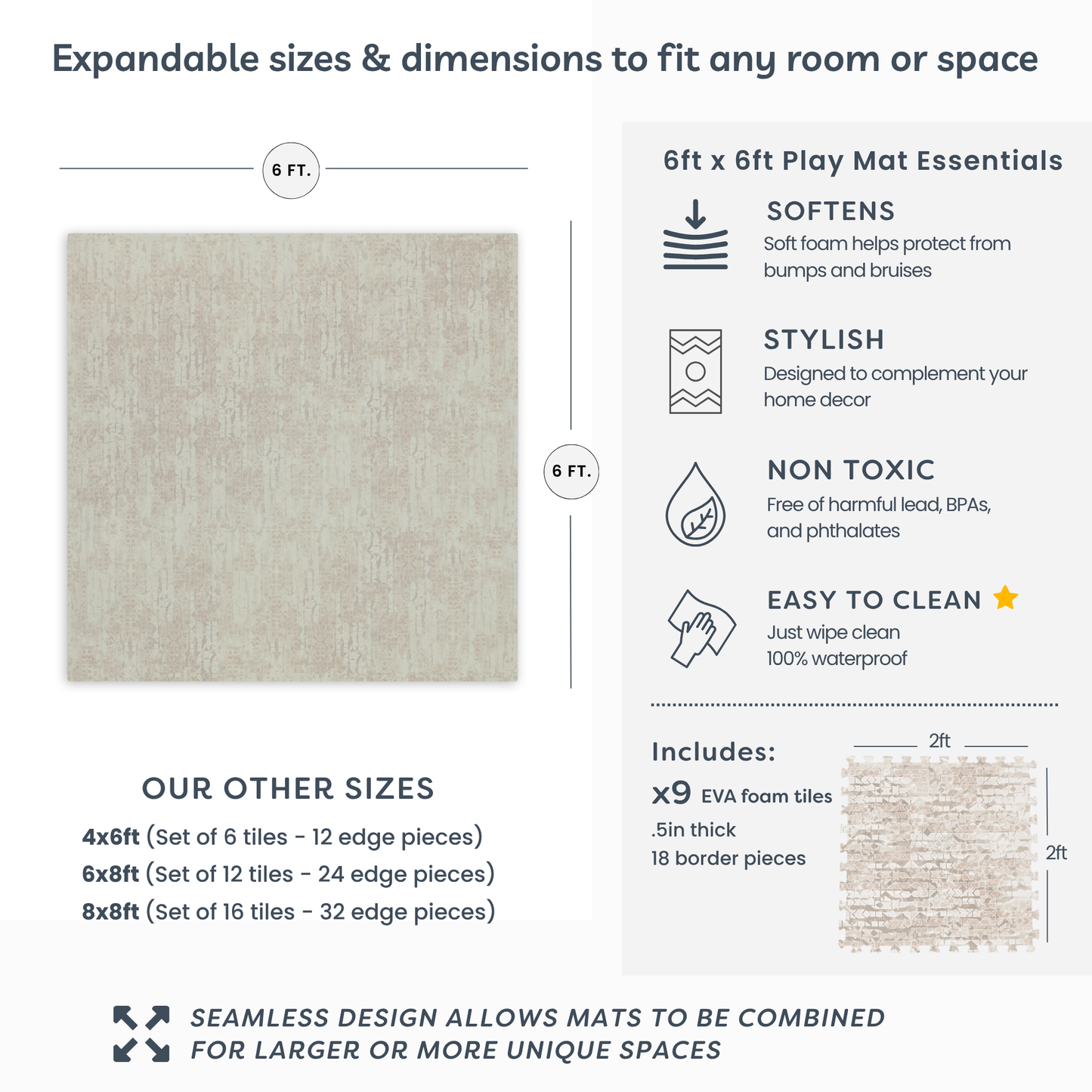 Play Mat | Sandstone