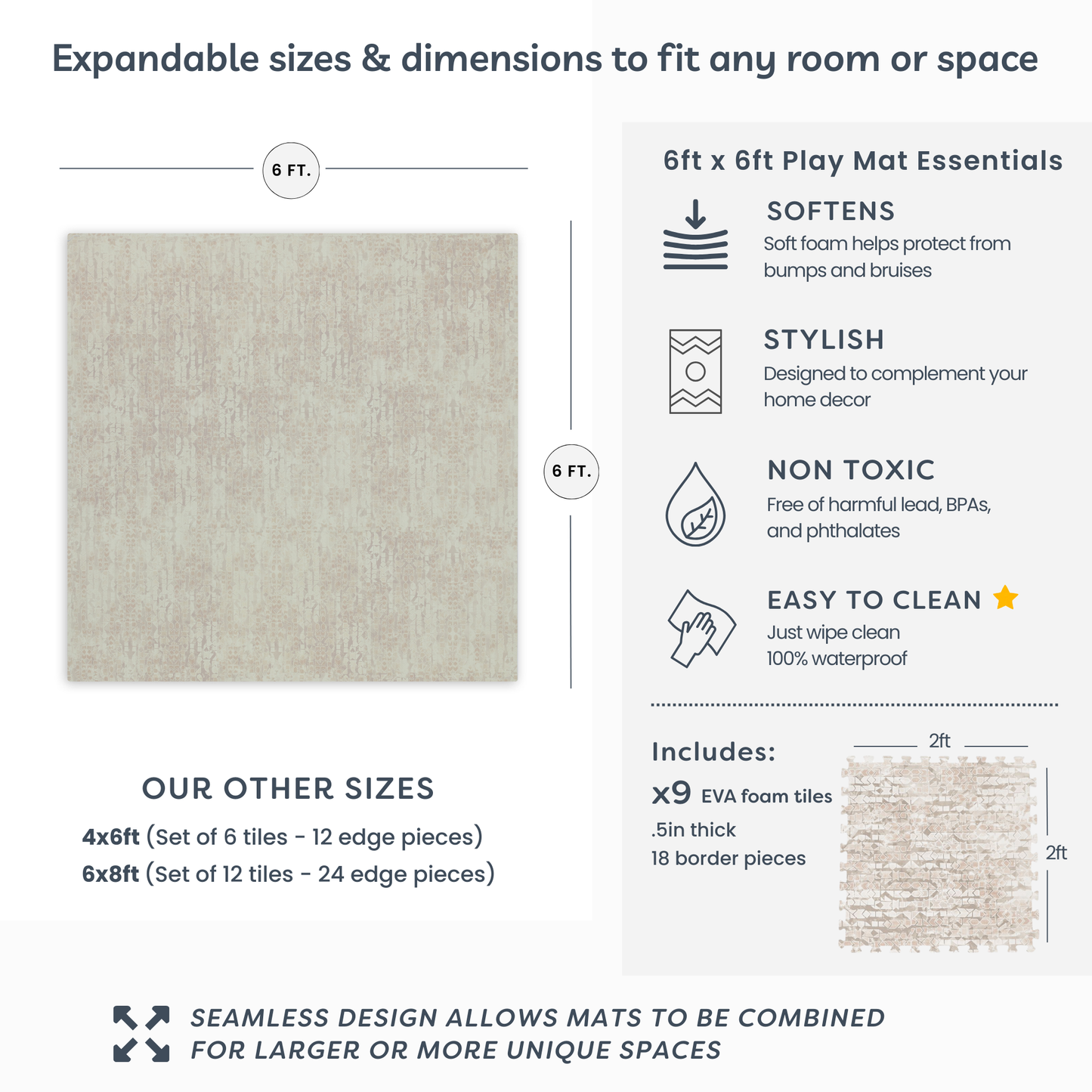 Play Mat | Sandstone