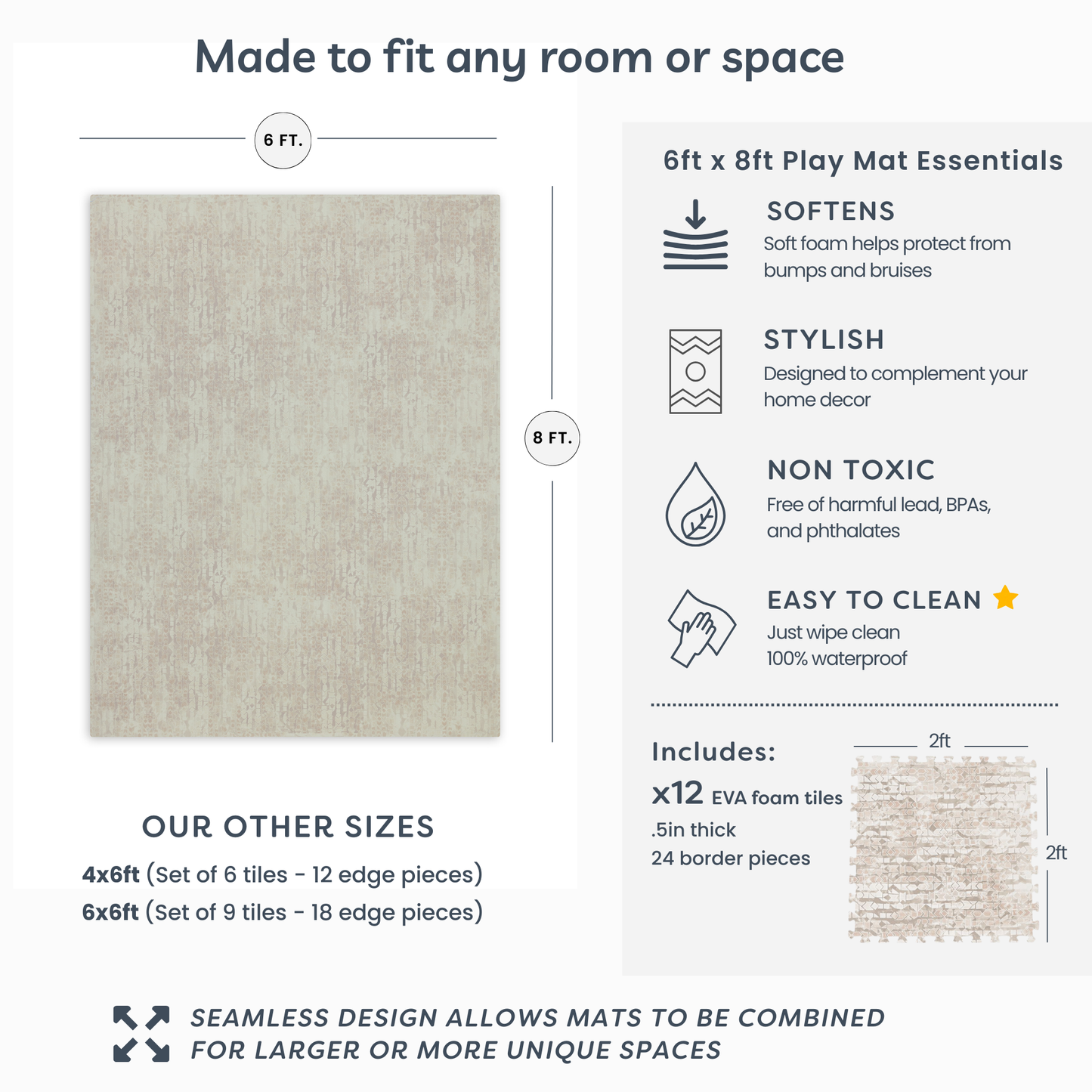 Play Mat | Sandstone