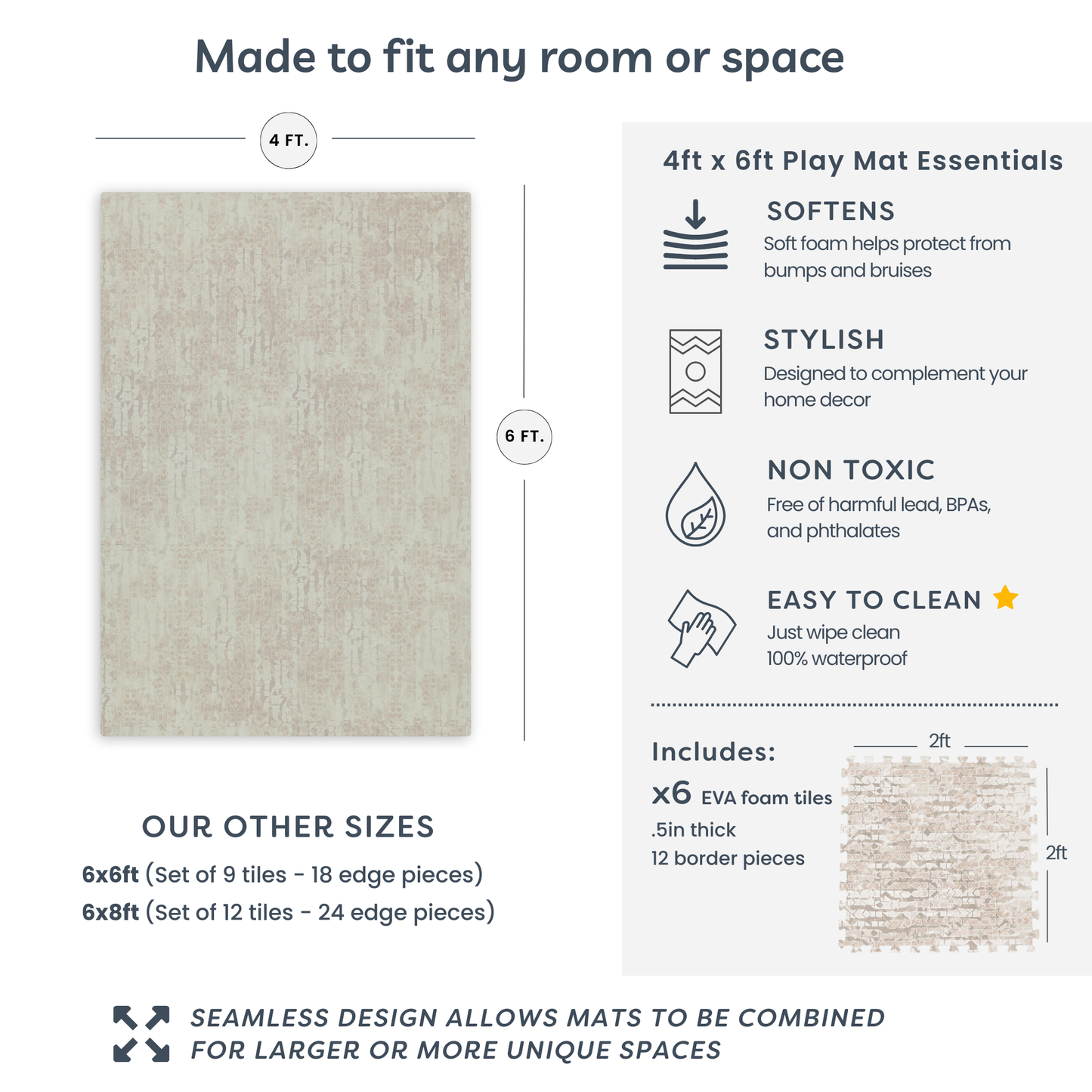 Play Mat | Sandstone